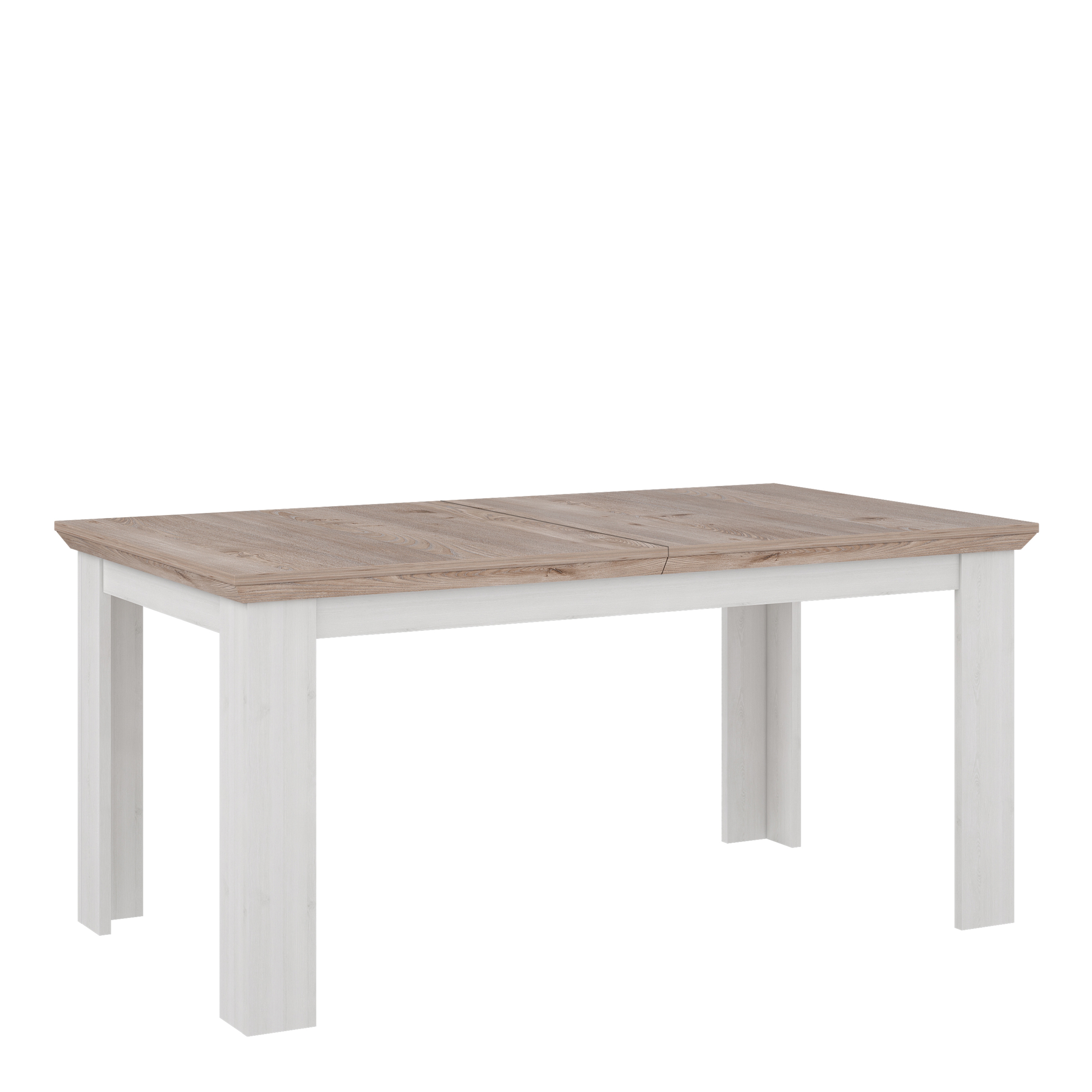 Illopa Extending Dining Table in Oak Nelson/Snowy Oak 160-207cm