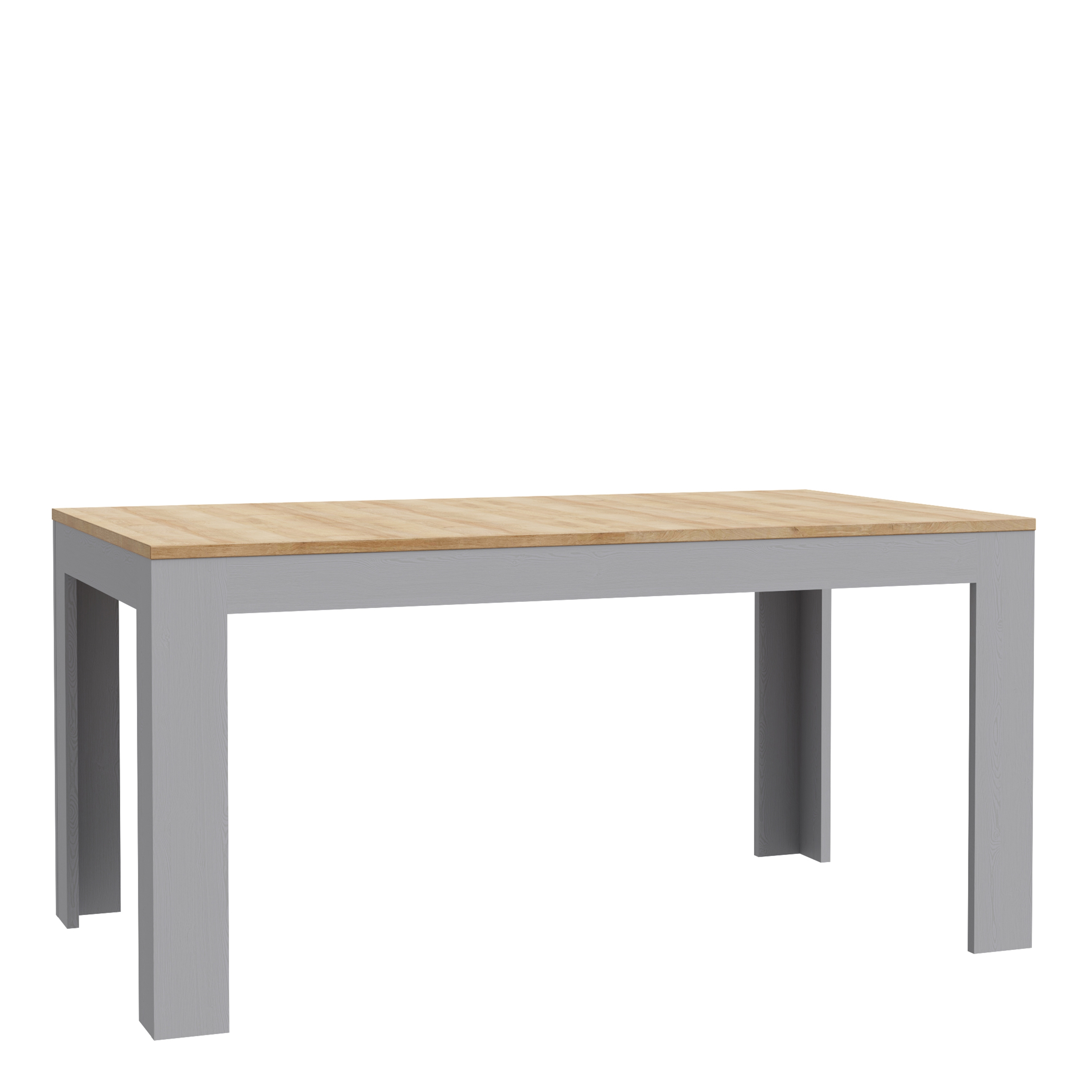 Bohol Extending Dining Table in Grey and Oak 160-207cm