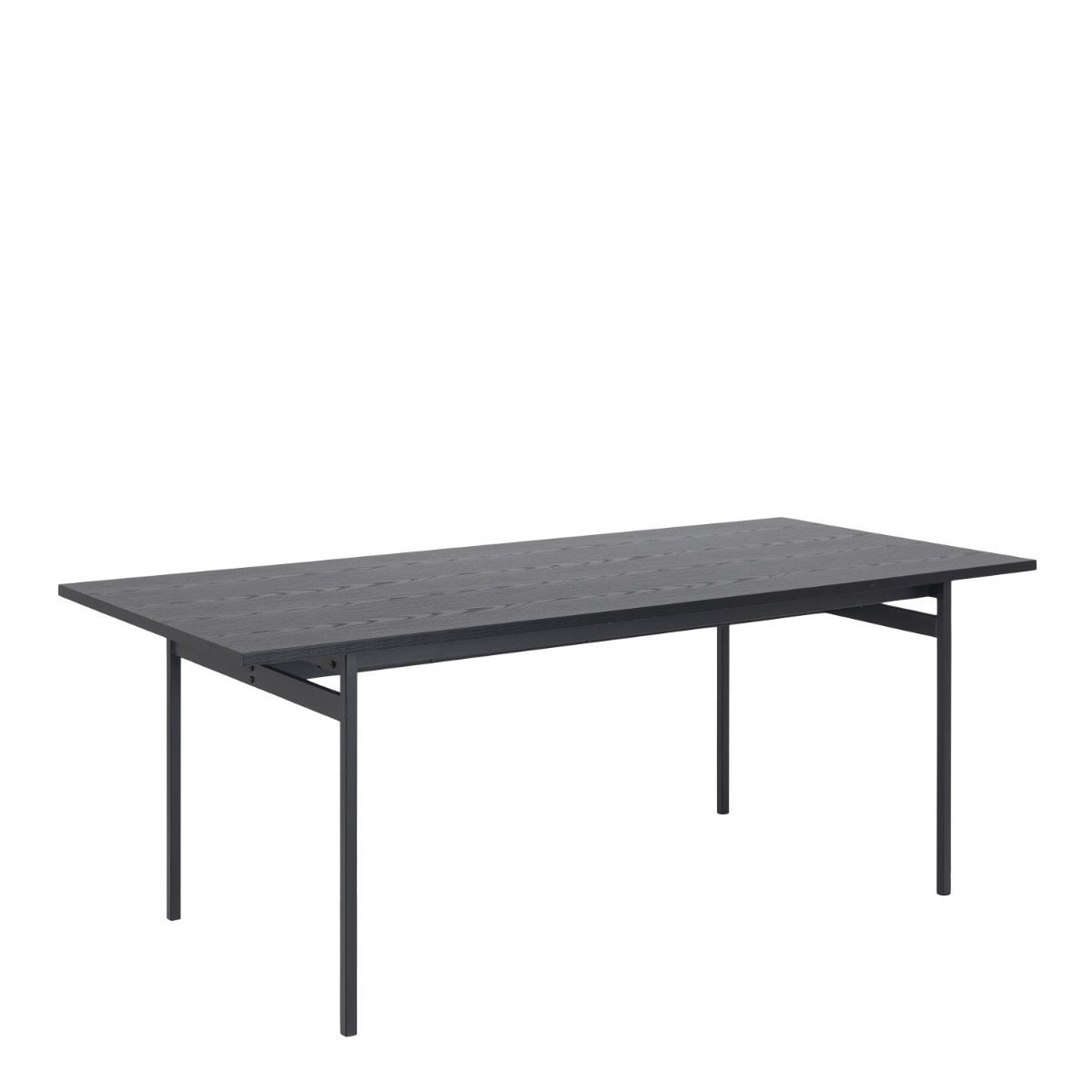 Angus Dining Table in Black 200x74cm